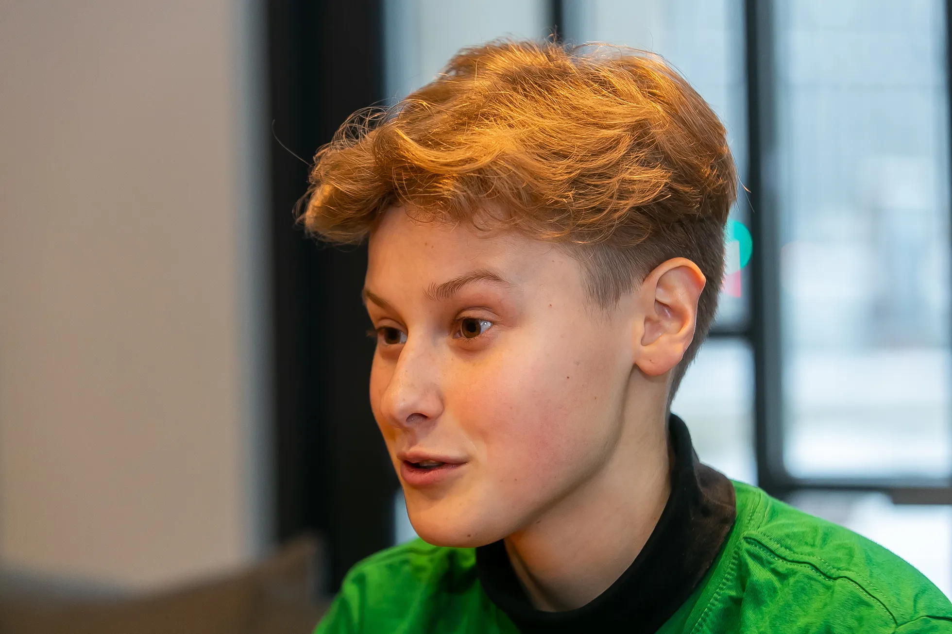 Intervjuu Eesti Laulu poolfinalisti Ingeriga. Kohvik Björn, Tallinn. 15.01.2019.