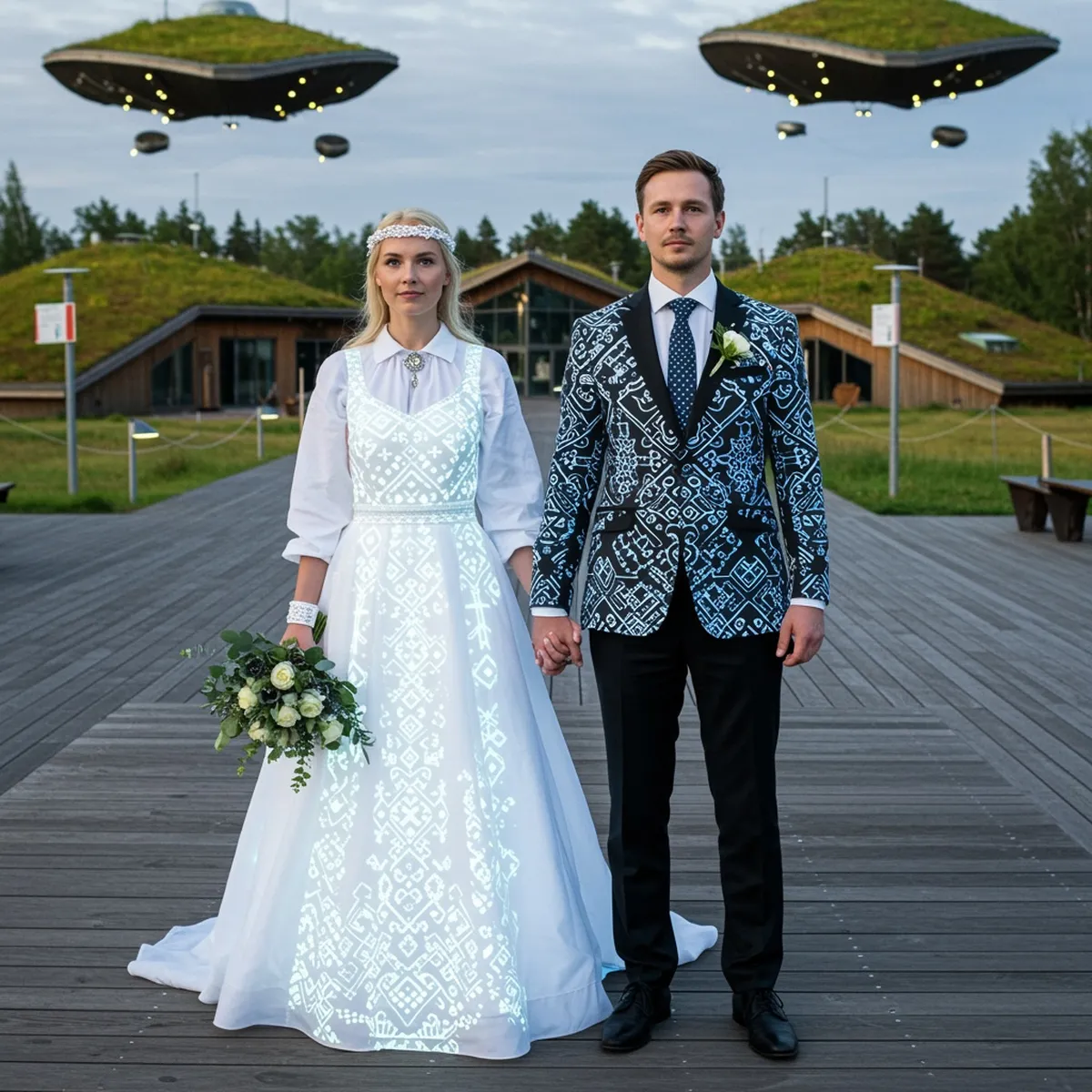 Eesti naise ja Eesti mehe pulmad aastal 3025.