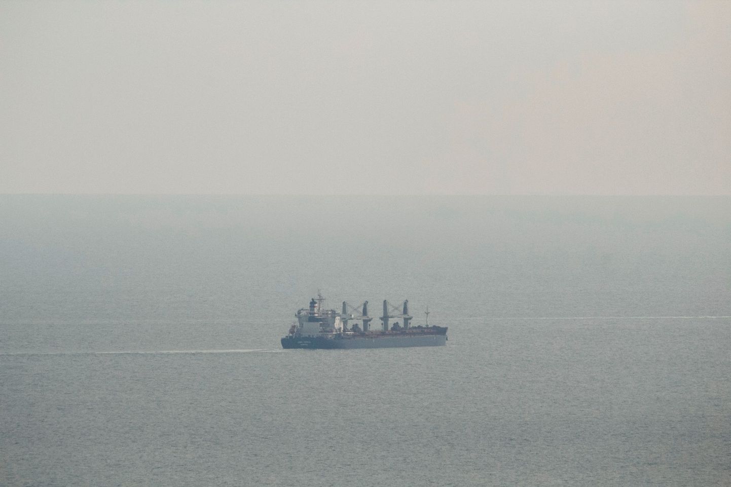 Kuģis Melnajā jūrā. Ilustratīvs attēls
