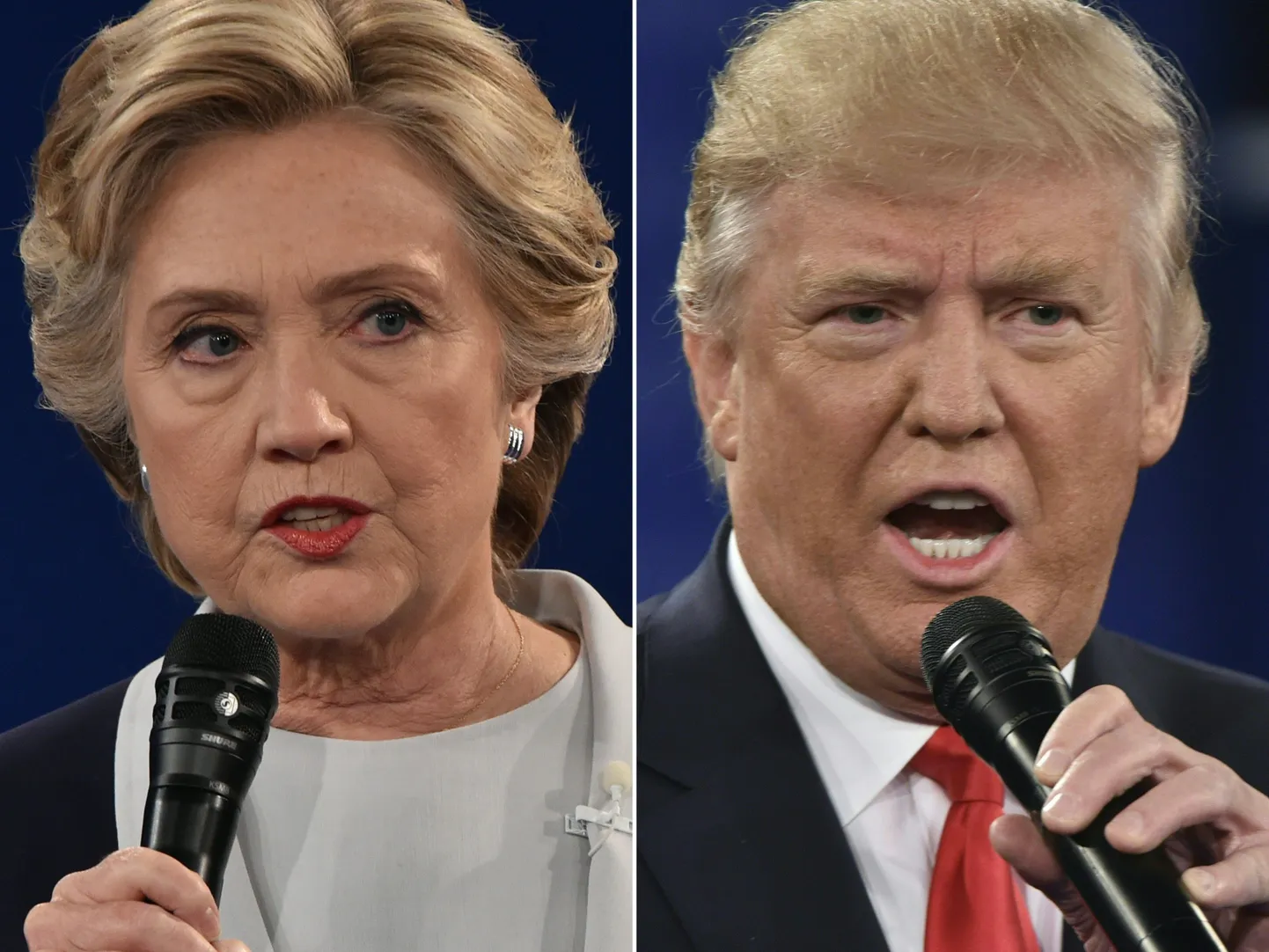 Hillary Clinton ja Donald Trump