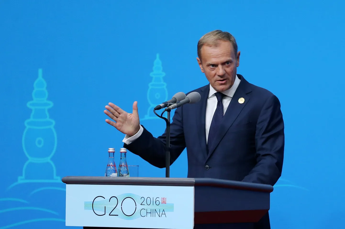 Euroopa Ülemkogu eesistuja Dondal Tusk.