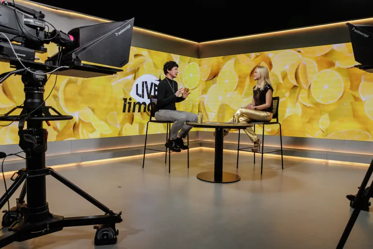 Татьяна Тейвас в студии Limon LIVE.