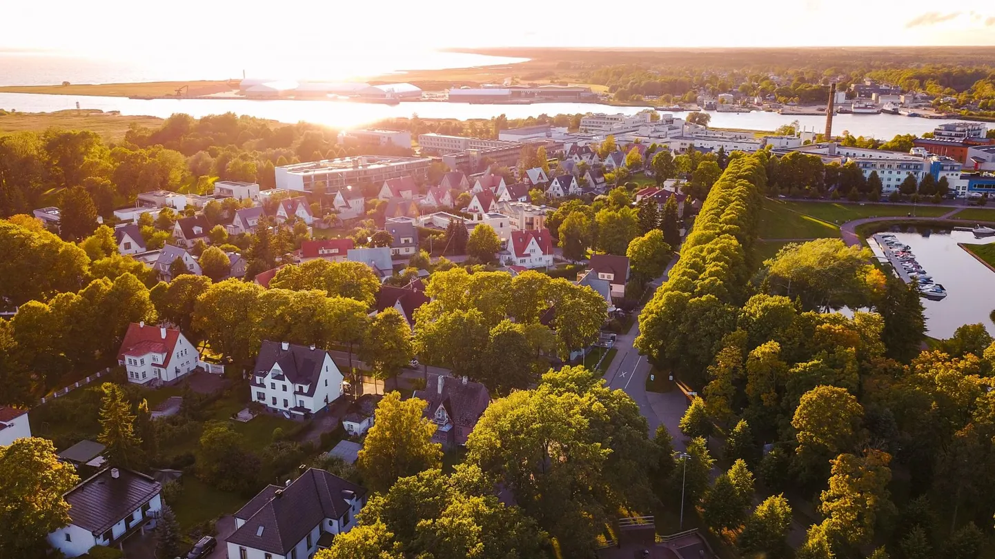 Pärnu keskuslinn.