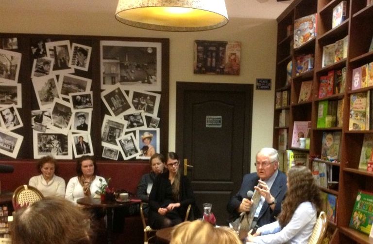 Встреча с Андрейсом Плакансом в Риге - в книжном клубе "Полярис"