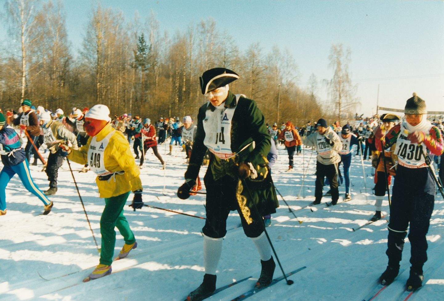 Tartu maraton 1990ndatel.