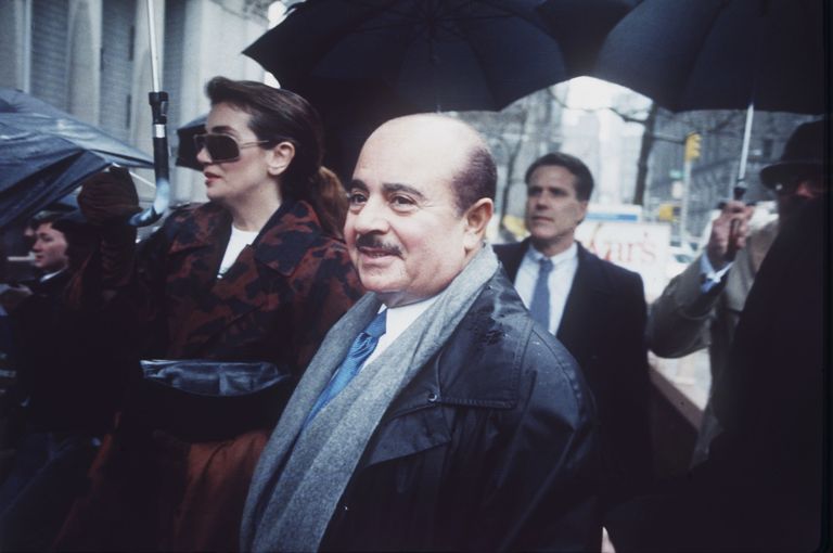 Adnan Khashoggi 1990. aastal.
