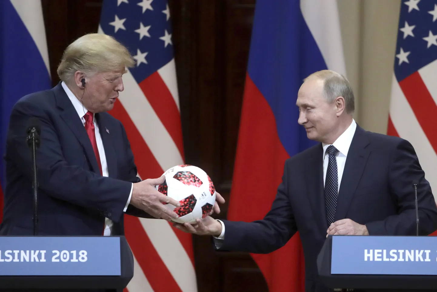 Дональд Трамп и Владимир Путин