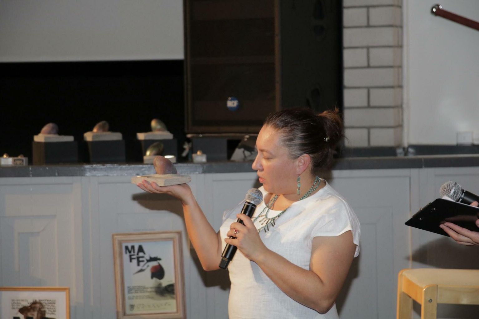 Matsalu loodusfilmide festivali peakorraldaja Silvia Lotman rõõmustas, et 20. MAFF on olnud publikurohke.