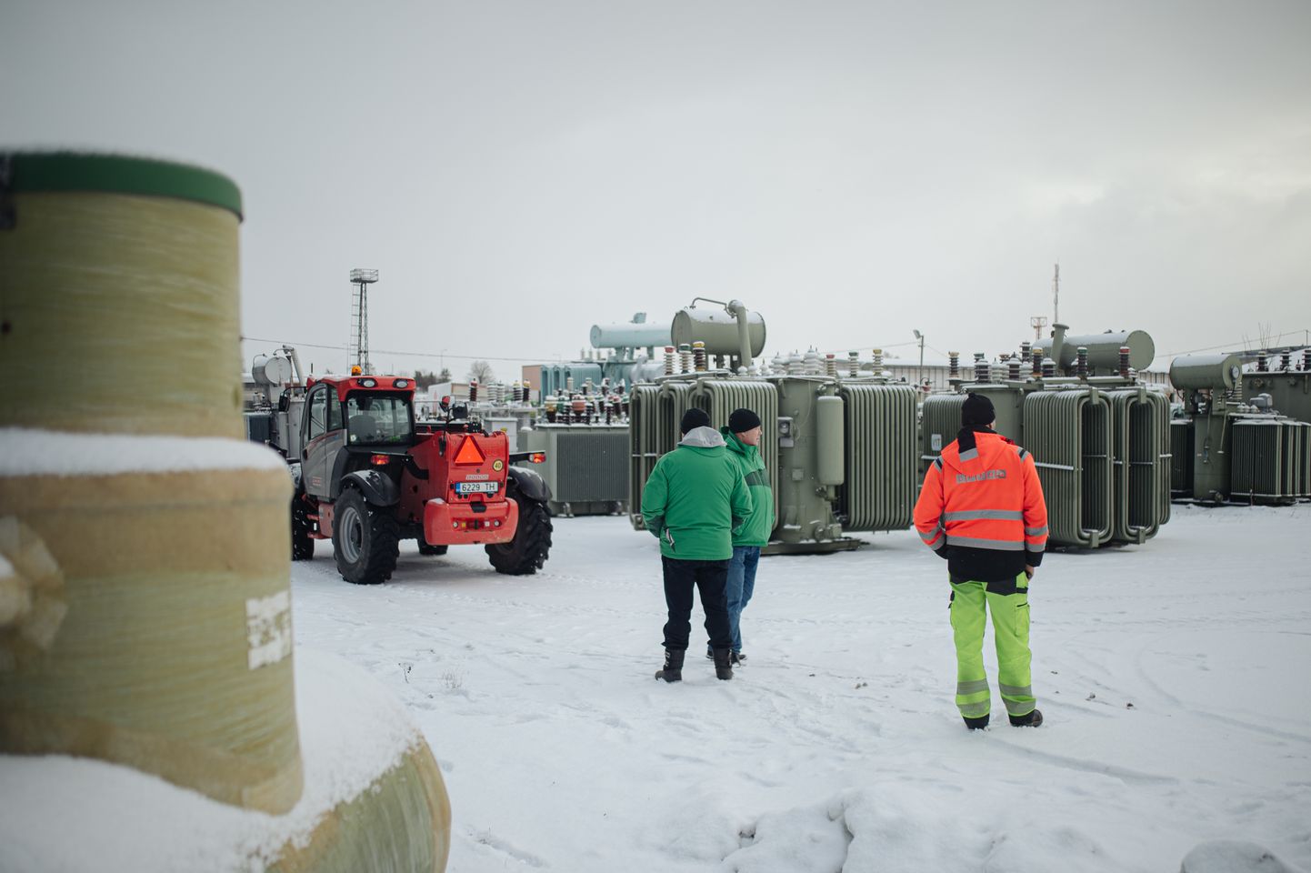 Eesti saatis Ukrainasse energiavarustust