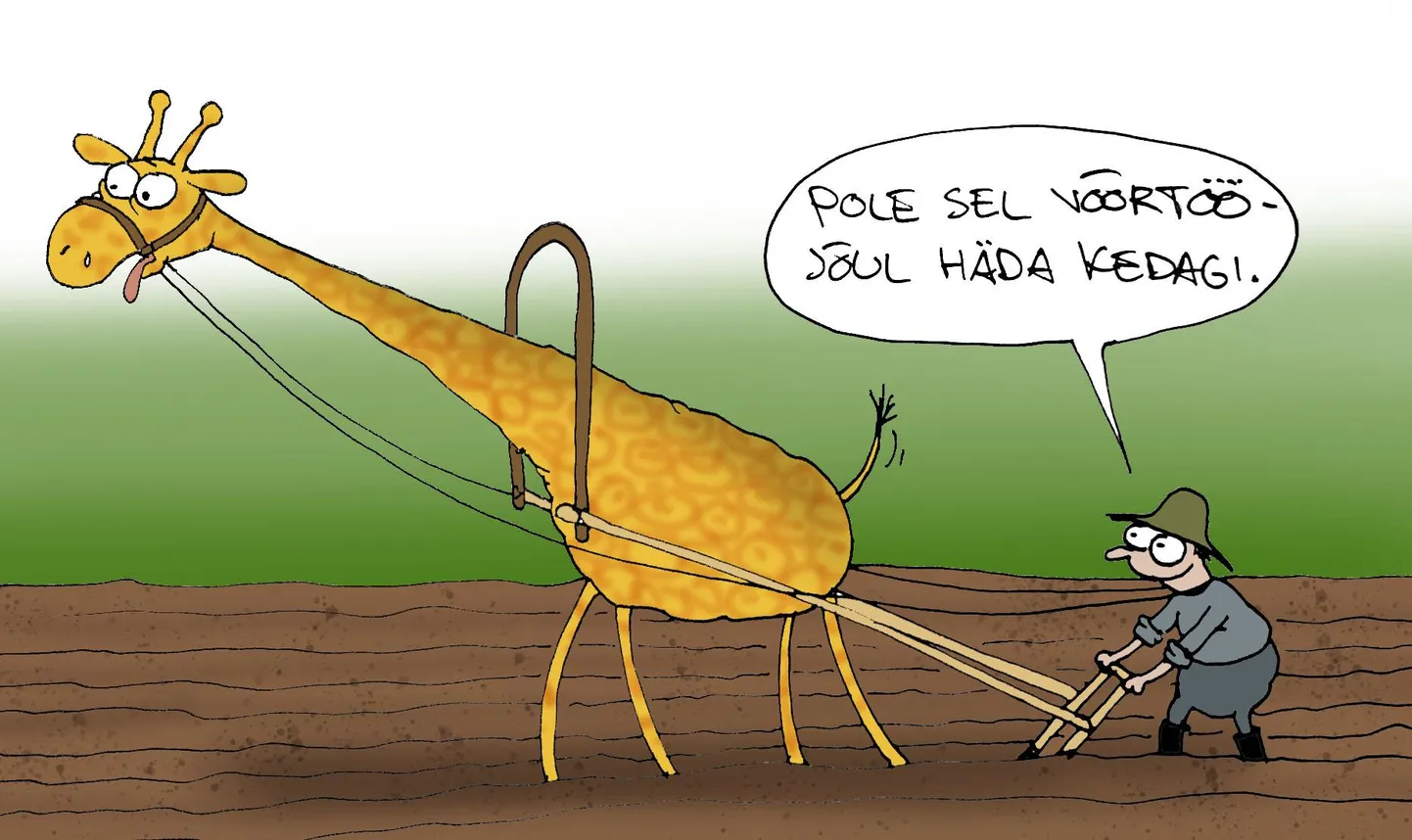 30. augusti karikatuur FOTO: Urmas Nemvalts