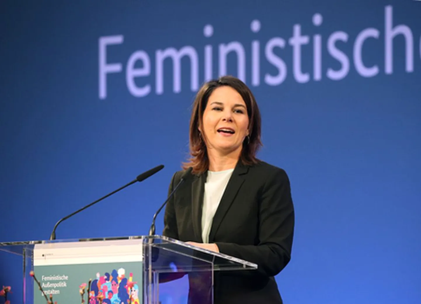 Vācijas ārlietu ministre Annalēna Bērboka