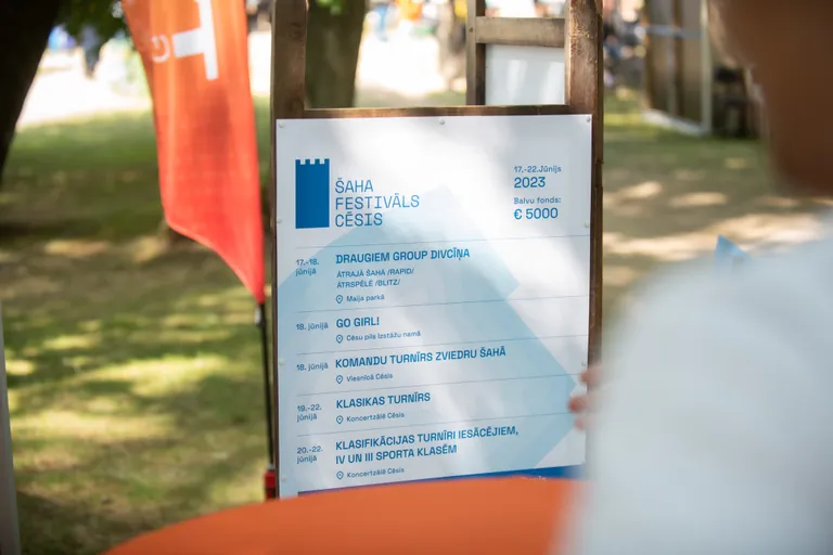 Sarunu festivāls "LAMPA 2023" : TVNET šaha telts