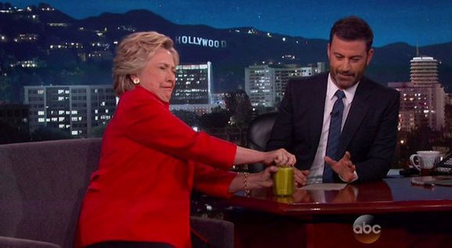 Hillary Clinton Jimmy Kimmeli jutusaates