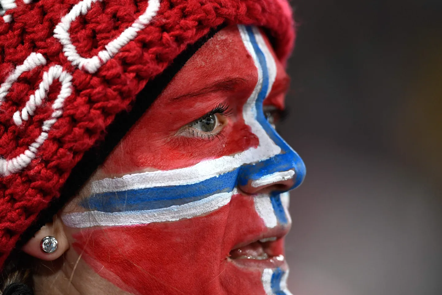 Norra suusakoondise poolehoidja. Foto on illustratiivne.
