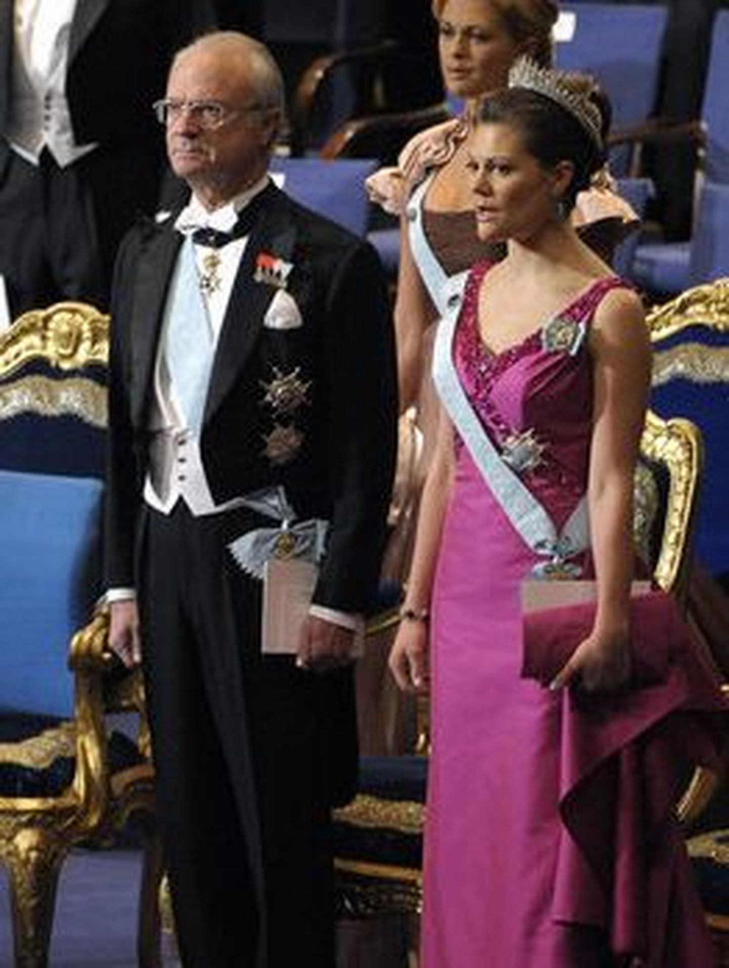 Rootsi kuningas Karl XVI Gustav ja kroonprintsess Victoria