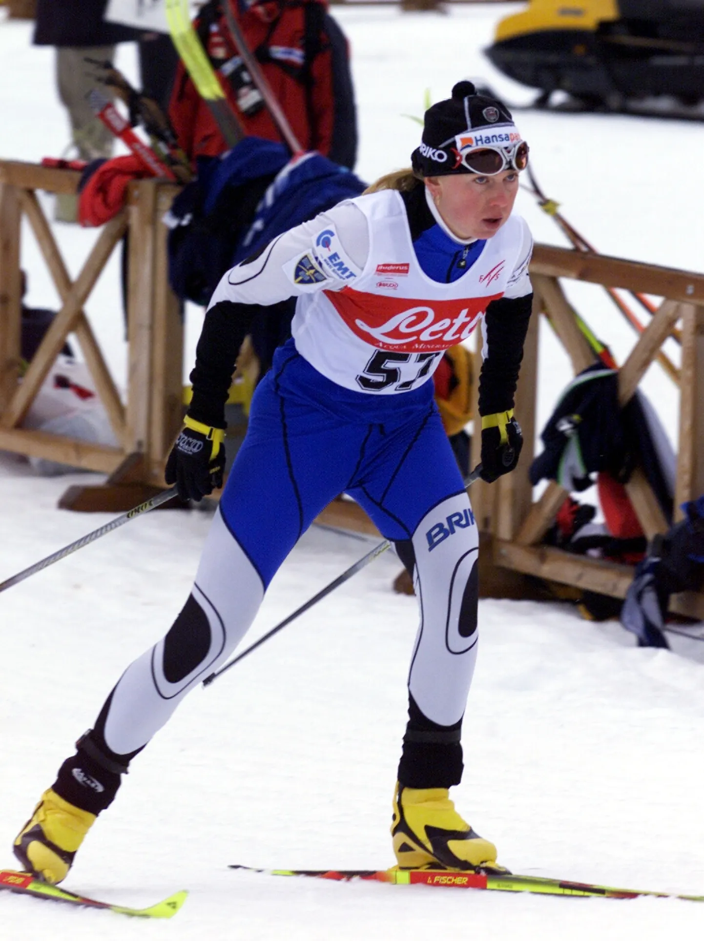 Kristina Šmigun 2000. aastal.