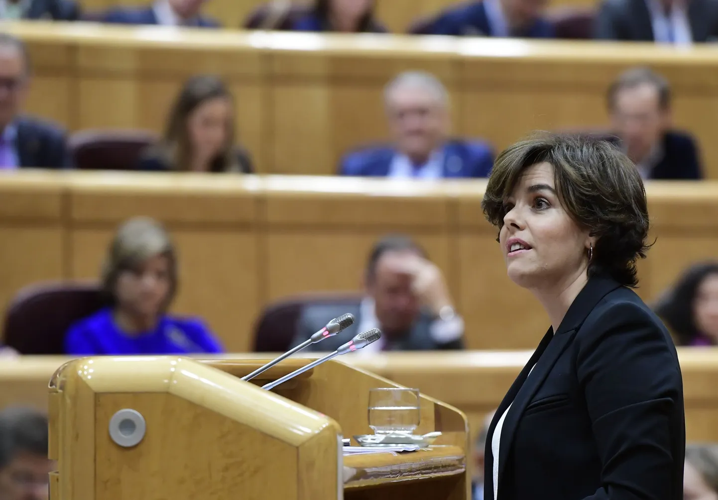 Soraya Saenz de Santamaria.