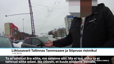 Video: Sõpruse puiestee ja Tammsaare tee ristil põrkasid kokku äpitaksod