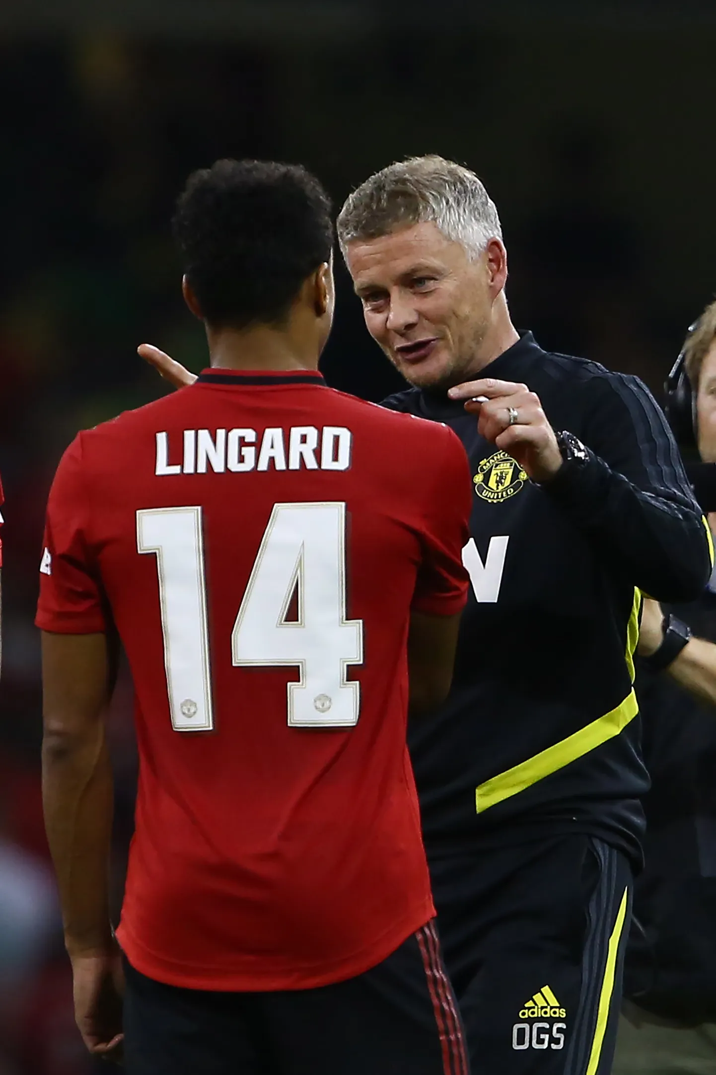 Manchester United vs Benfica.