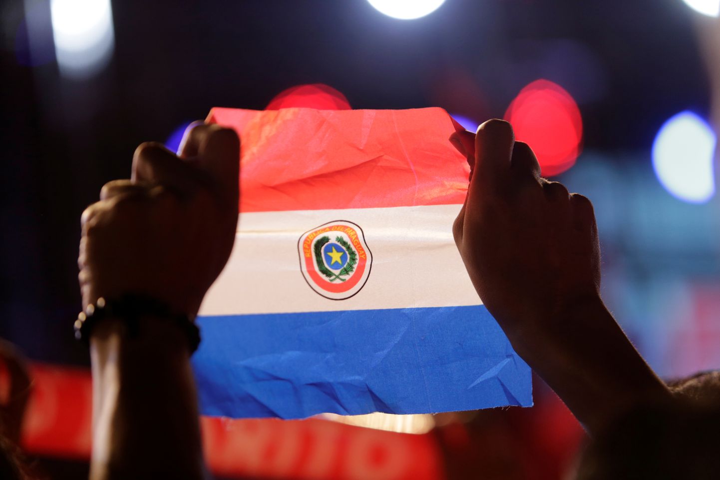 Paraguay lipp. Pilt on illustratiivne.