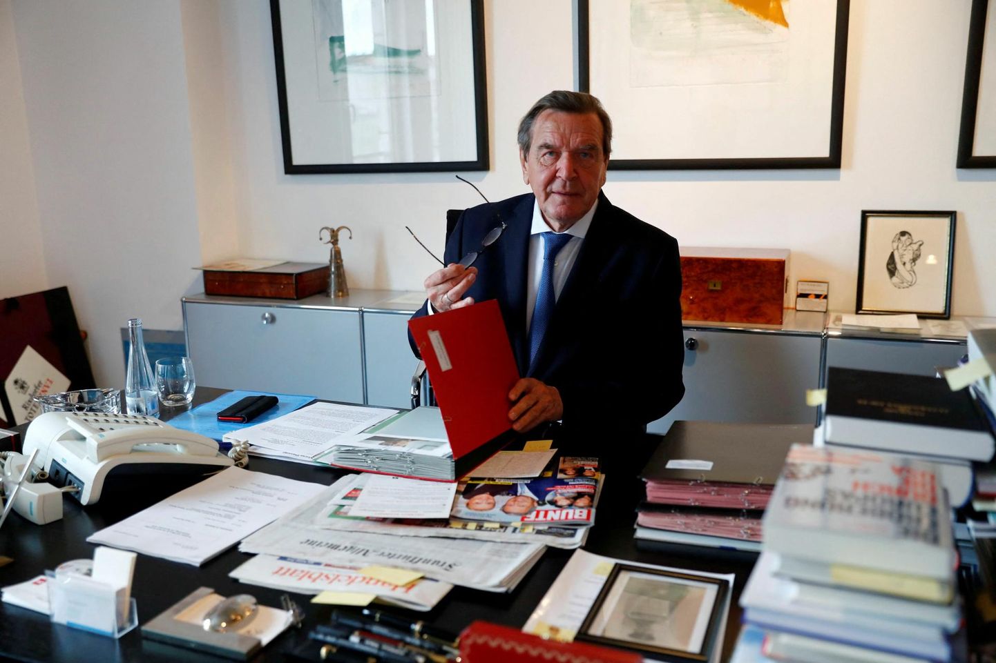 Saksa endine liidukantsler Gerhard Schröder 2018. aastal. 