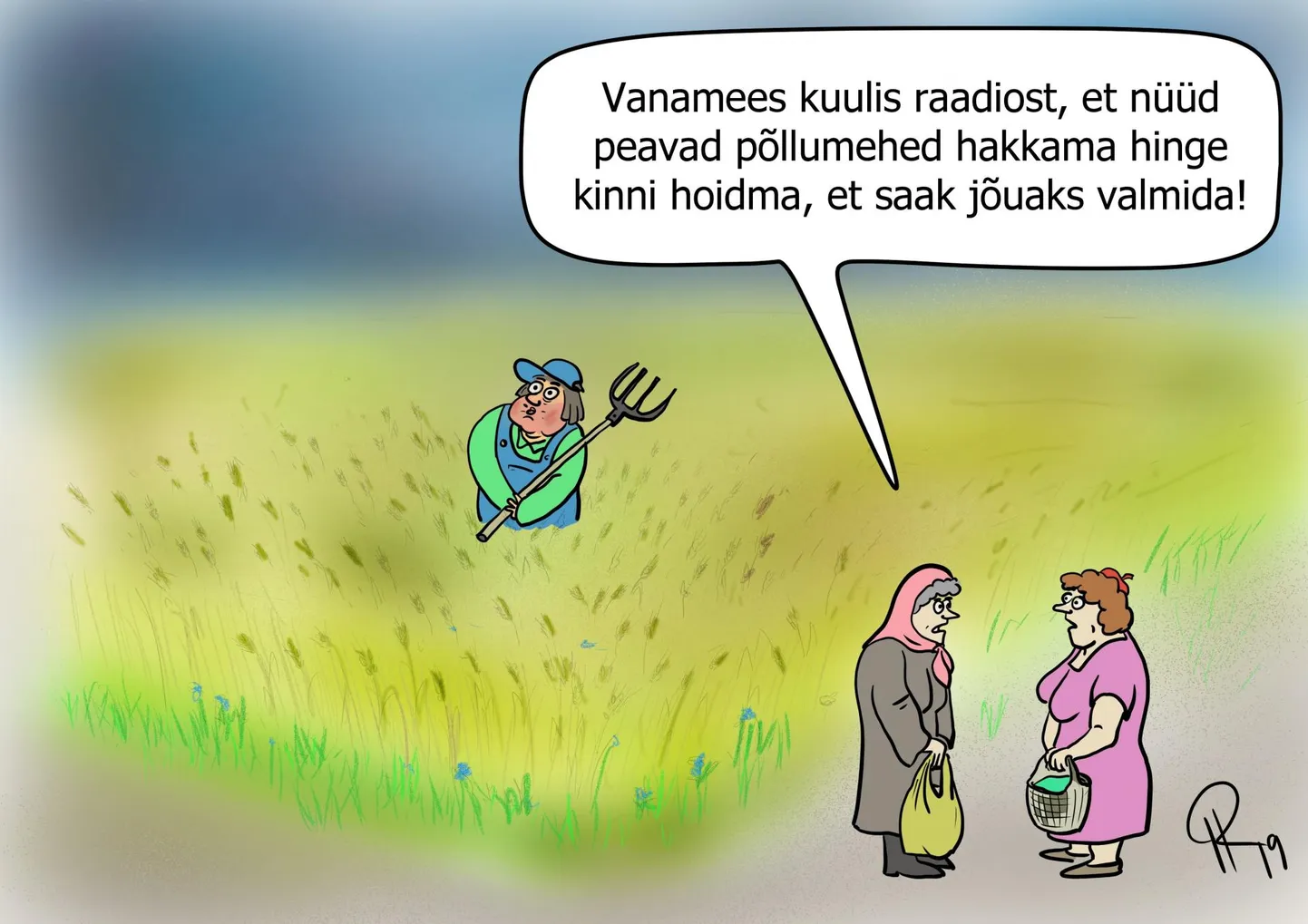 Karikatuur.
