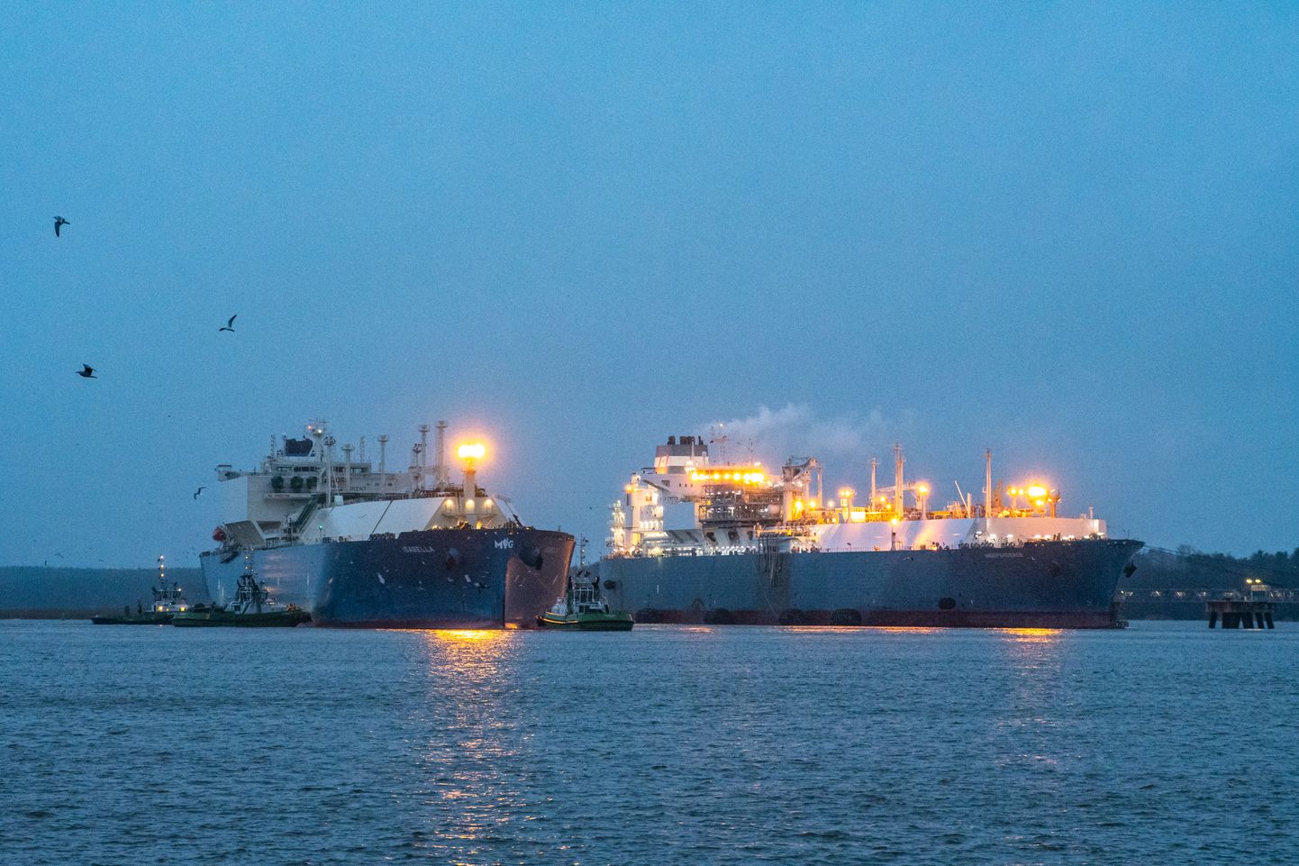 Газовый танкер Equinor Isabella прибыл в порт Клайпеды.