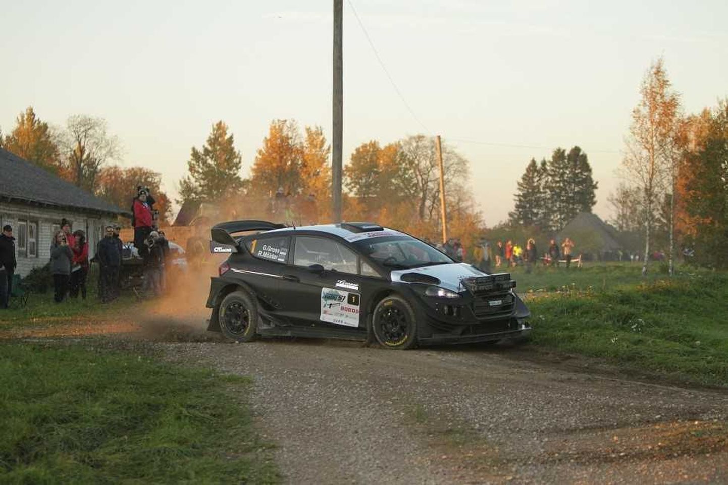 Georg Gross ja Raigo Mõlder Ford Fiesta WRC masinaga.