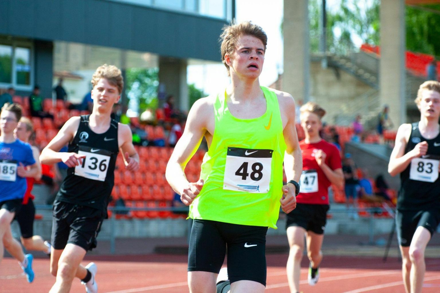 Eesti noorte karikavõistluste käigus täideti seitse U18 Euroopa meistrivõistluste normi. 100 metri jooksus täitis normi Andreas Kase (KJK Järvala).