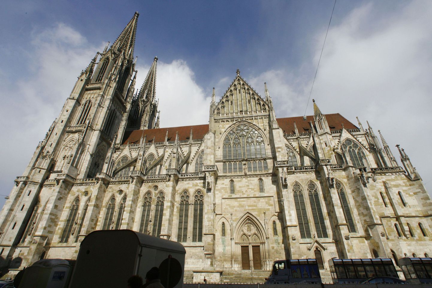 Saksamaa lõunaosas asuv Regensburgi katedraal.