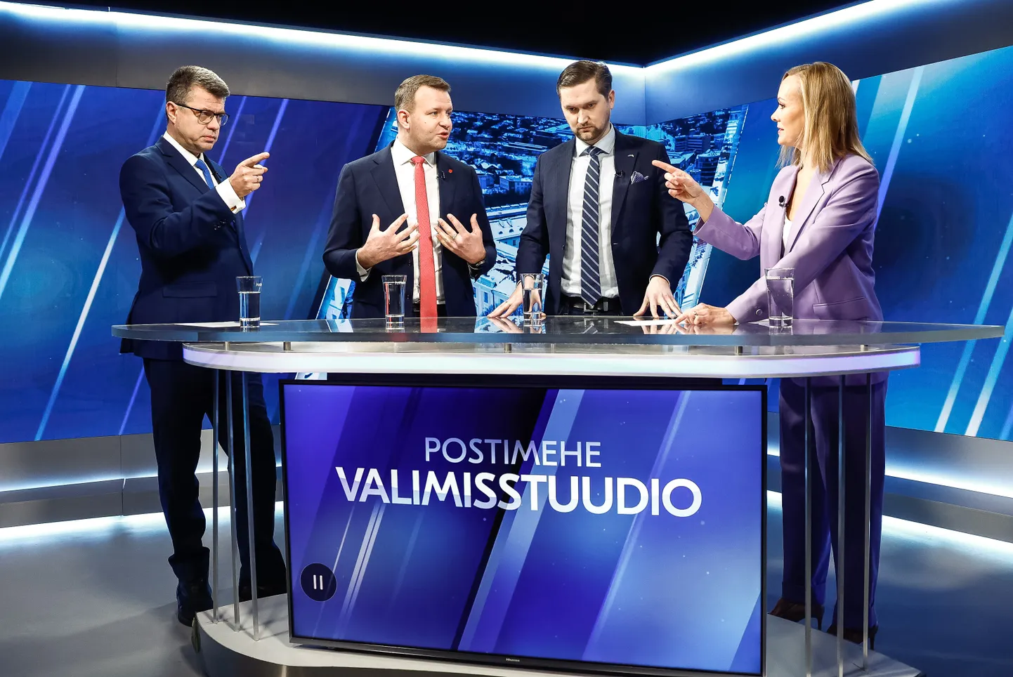 Valimisstuudios: Läänemets, Reinsalu, Madison