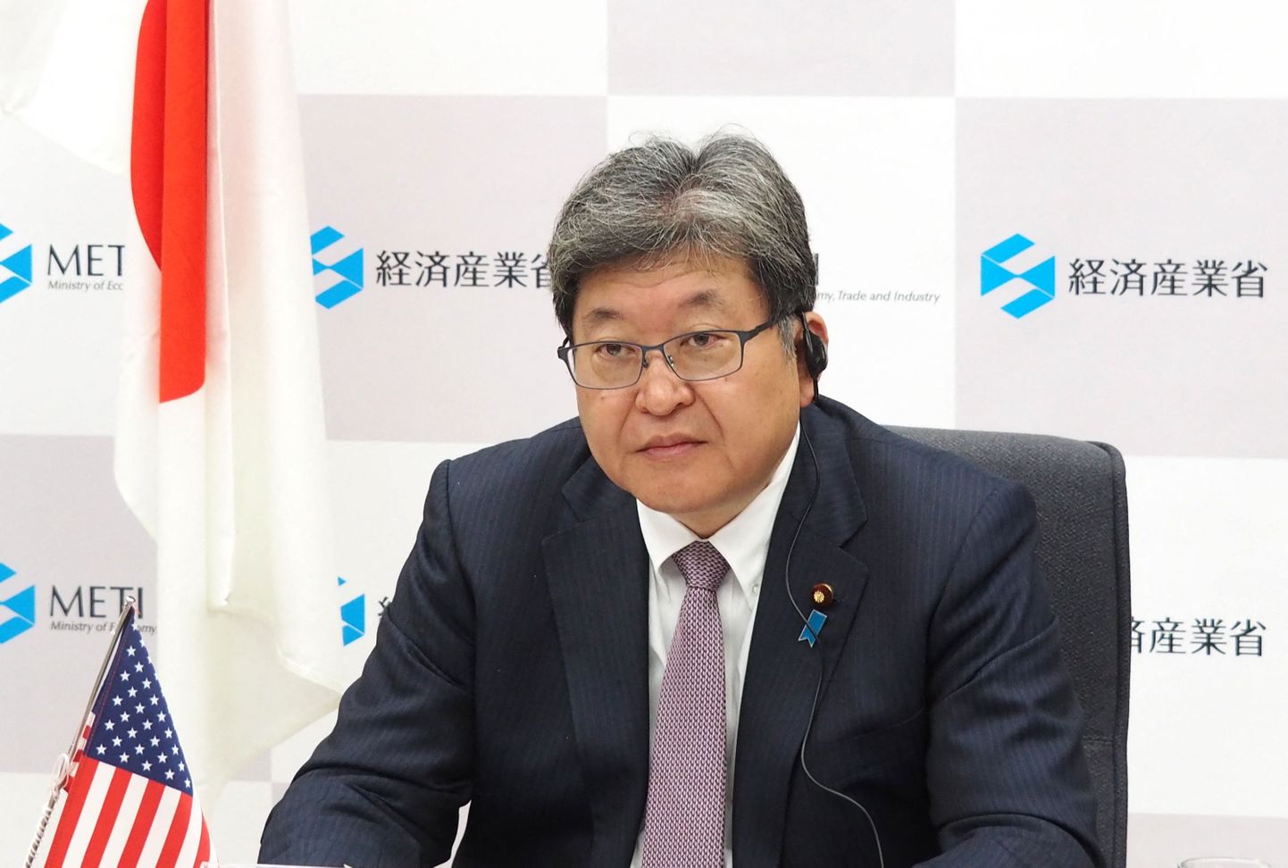 Jaapani tööstusminister Kōichi Hagiuda.