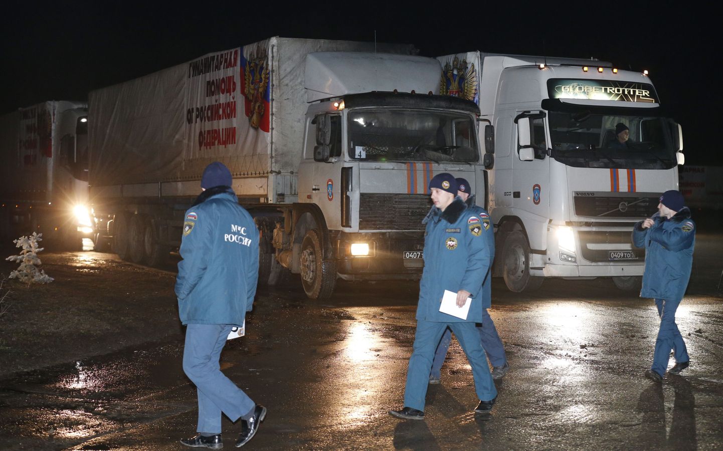 Venemaa väidetav humanitaarabikonvoi valmistub Donbassi sõitma