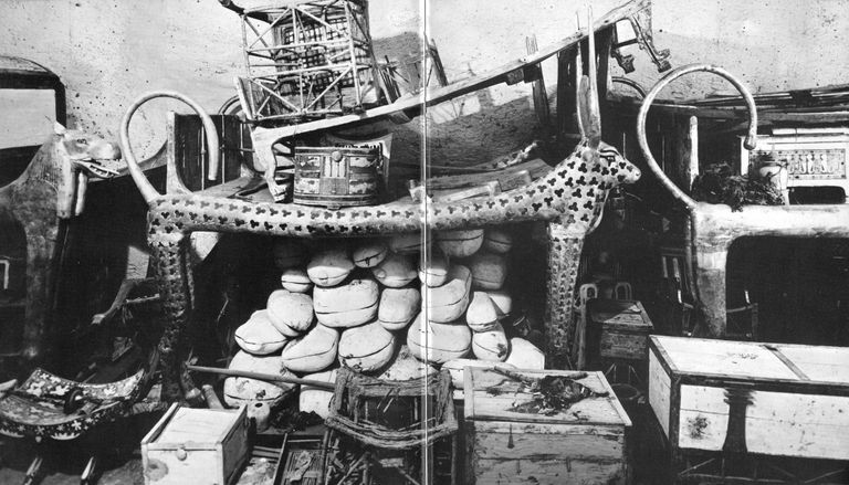 Tutanhamoni hauakambri üks kambritest pärast leidmist 1922. aastal