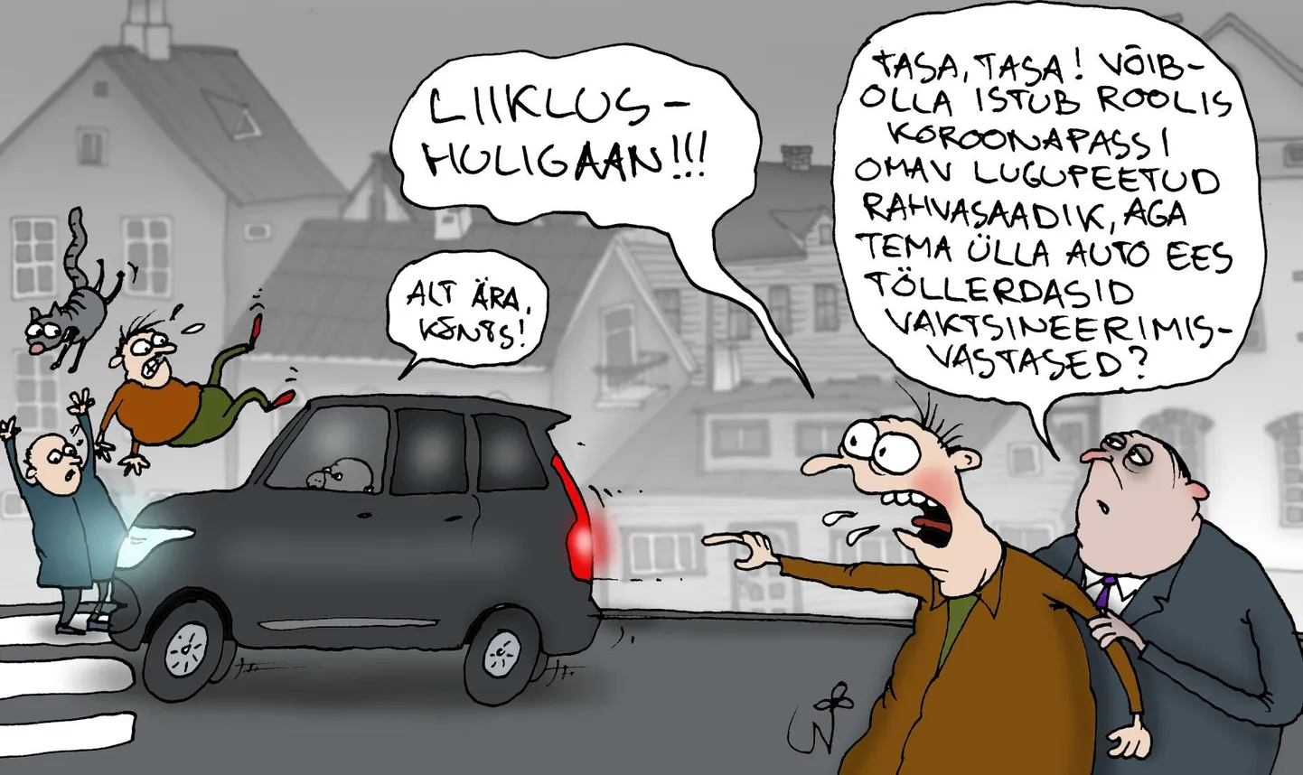 Urmas Nemvalts joonistab FOTO: Urmas Nemvalts