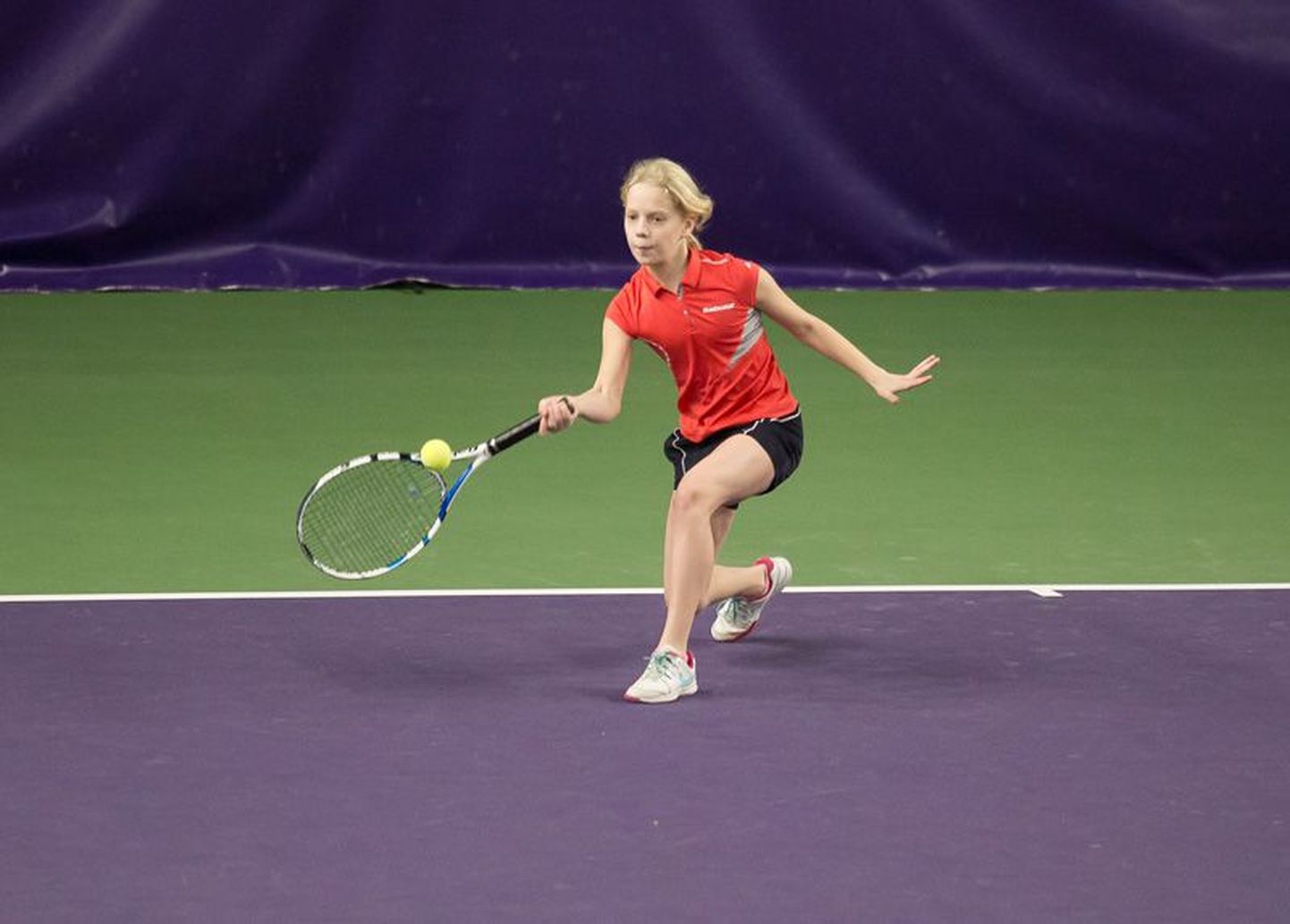 Tennisekooli õppur Maris Piispea jõudis aasta viimasel lastetennise turniiril Rakveres finaali.