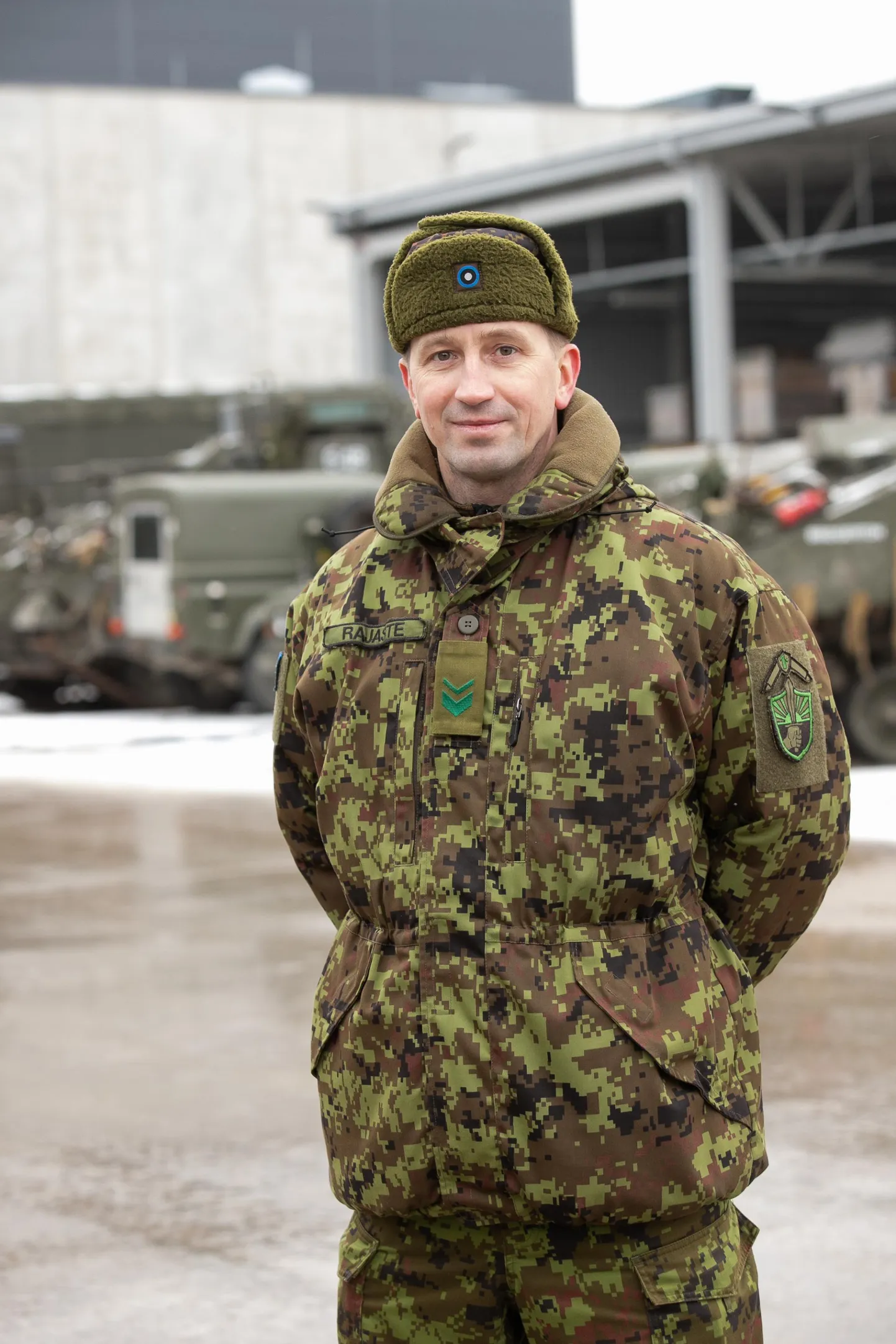 1. jalaväebrigaadi veebel staabiveebel Renzo Rajaste.