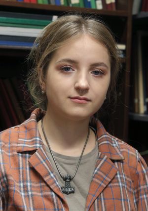 Üliõpilane Polina Holitsyna
 