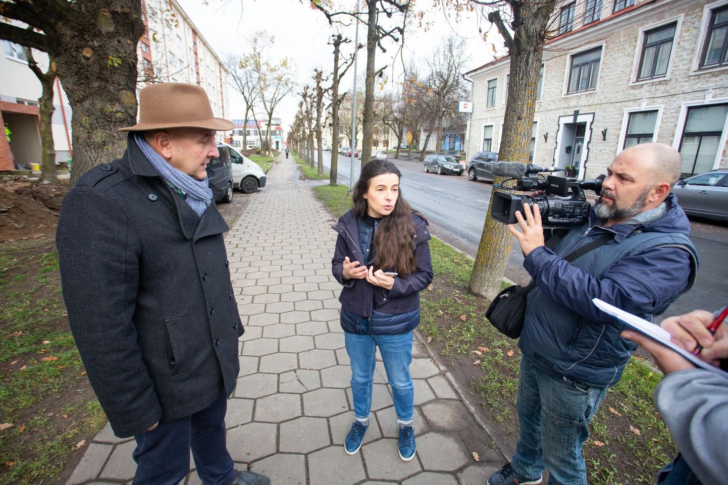 Ukraina ajakirjanikud tegid Rakveres saadet oktoobri lõpus ja inter­vjueerisid teiste hulgas Eesti Korteriühistute Liidu juhatuse esimeest Andres Jaadlat.