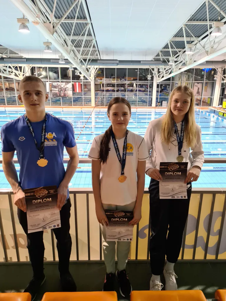Dmitri Sillaste, Aleksandra Roos ja Kristelle Järvmägi.