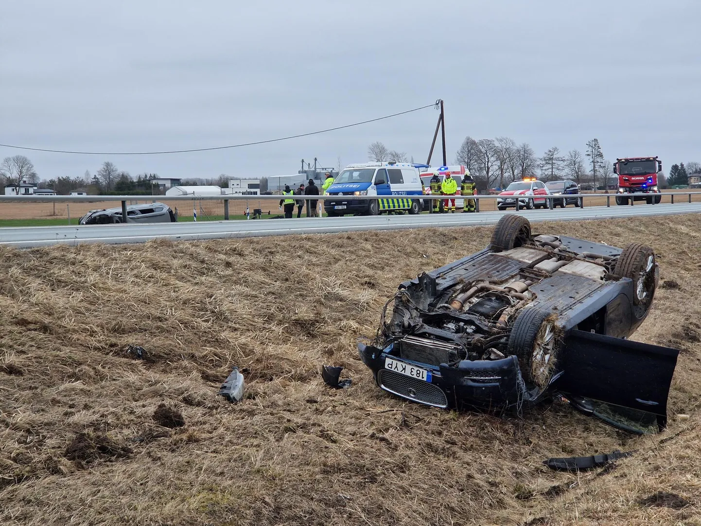 Joobes juht põhjustas Käreveres avarii.