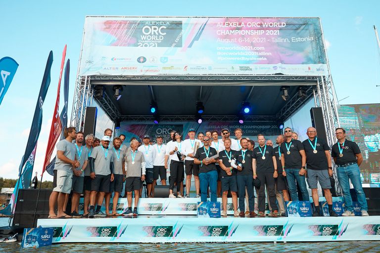 A klassi esikolmik - Alexela ORC avamerepurjetamise maailmameistrivõistlused - Amserv Toyota lühirajasõidud ja auhinnatseremoonia 14.08.2021