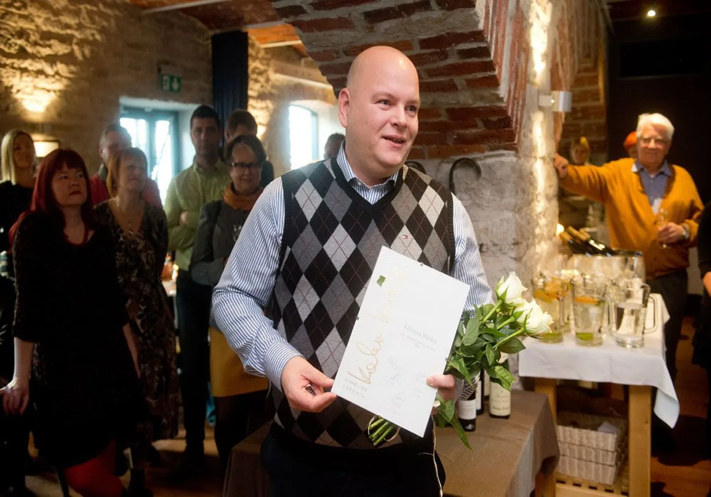 sommeljee Kristjan Markii
