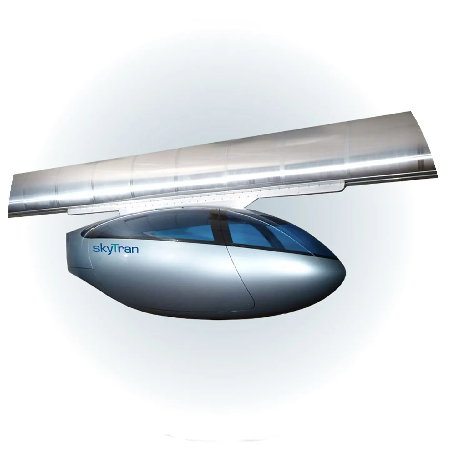 Magnetilise transpordisüsteemi skyTran süstik.