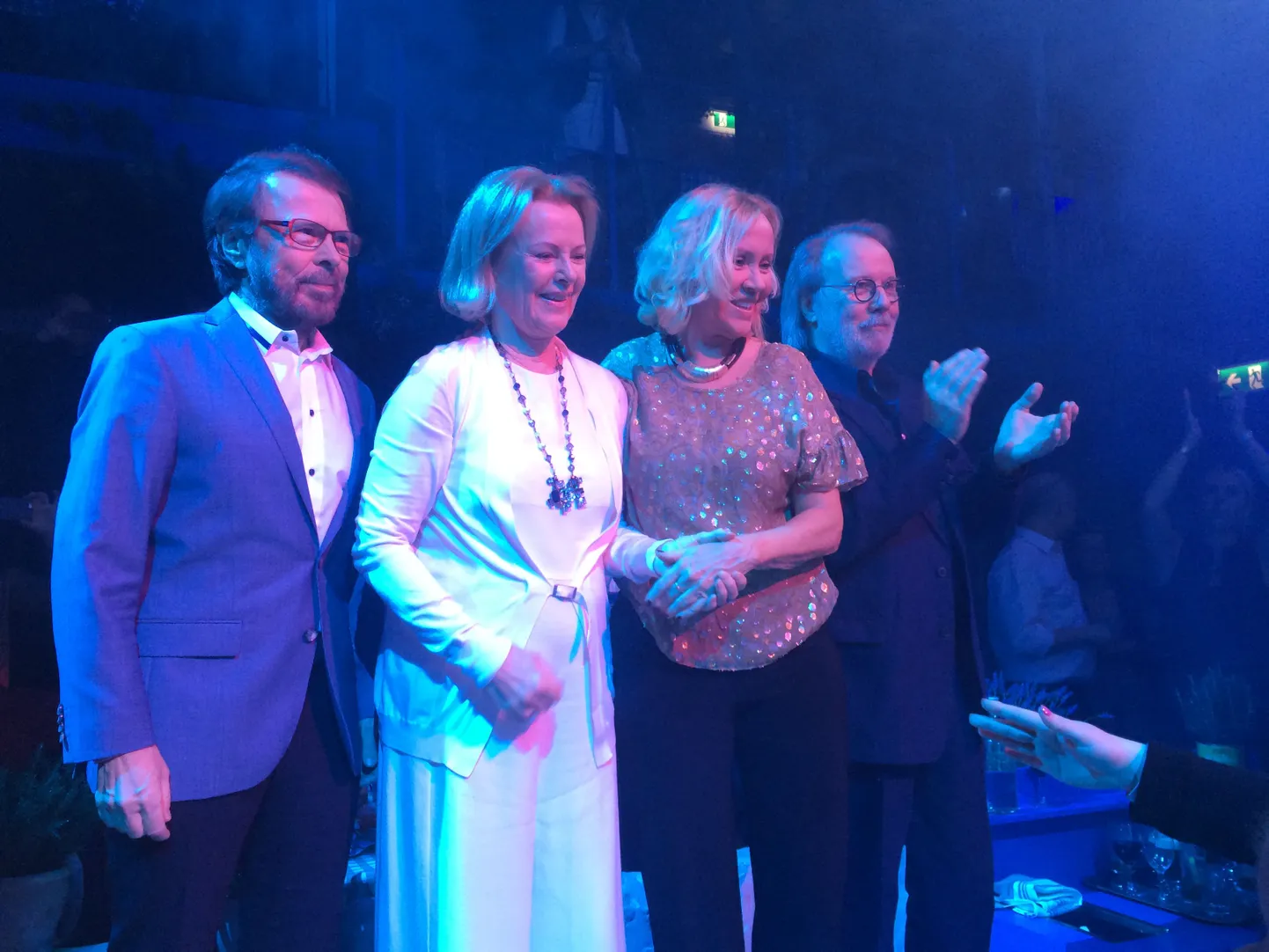 Bjorn Ulvaeus, Anni-Frid Lyngstad, Agnetha Faltskog, Benny Andersson