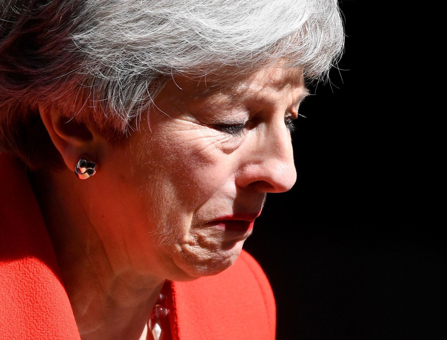Suurbritannia peaminister Theresa May lahkub ametist täitmata oma peamist sihti – viia Ühendkuningriik Euroopa Liidust välja. FOTO: Toby Melville/reuters/scanpix