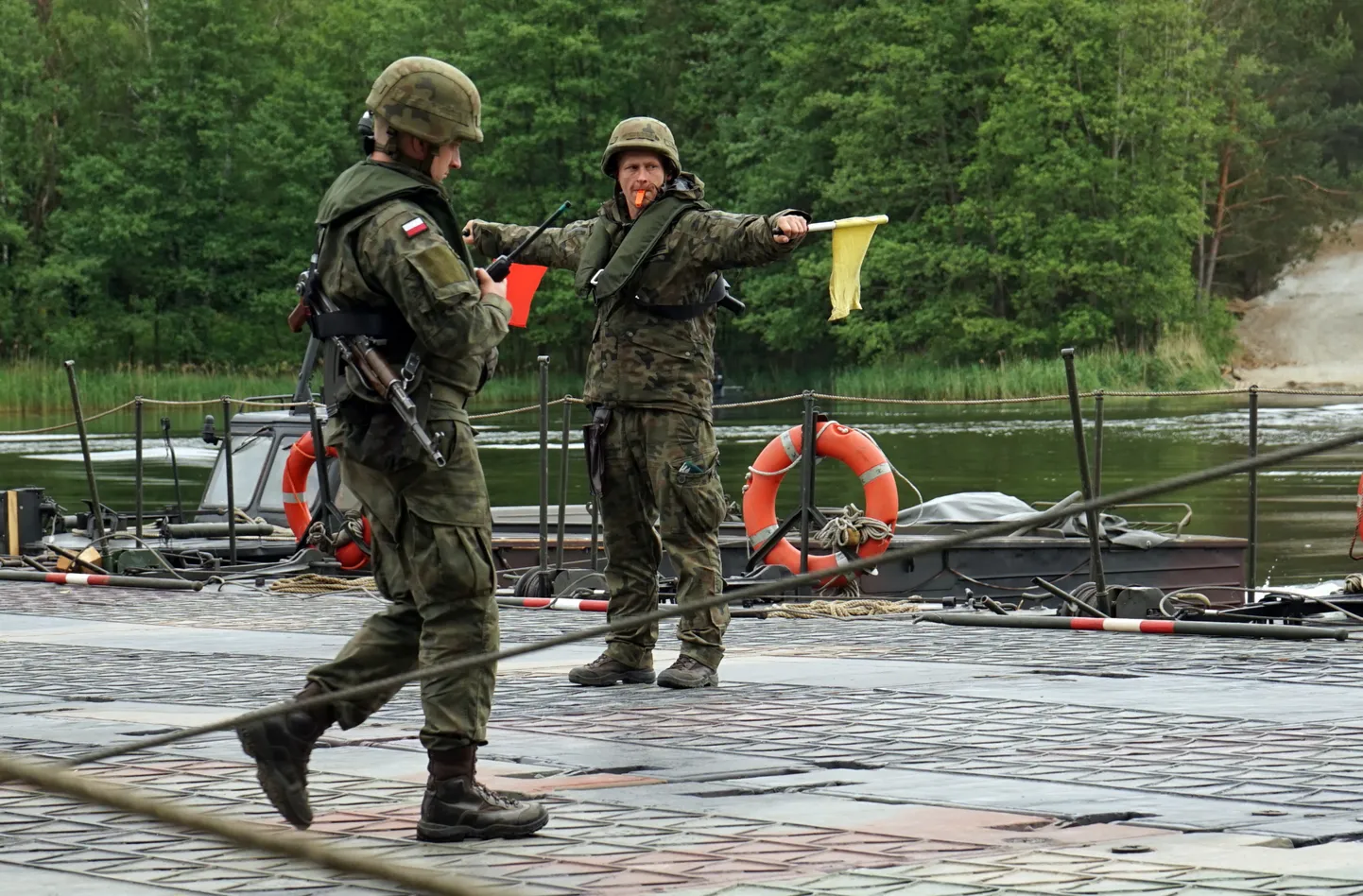 Polijas armijas karavīri. Ilustratīvs foto.