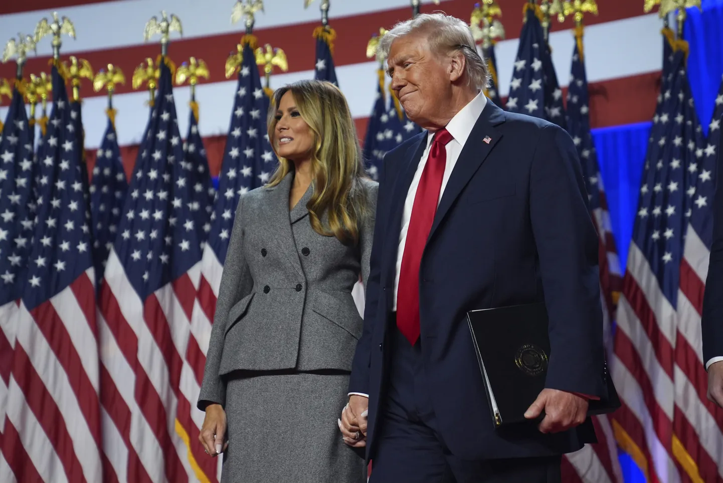 Donald ja Melania Trump.