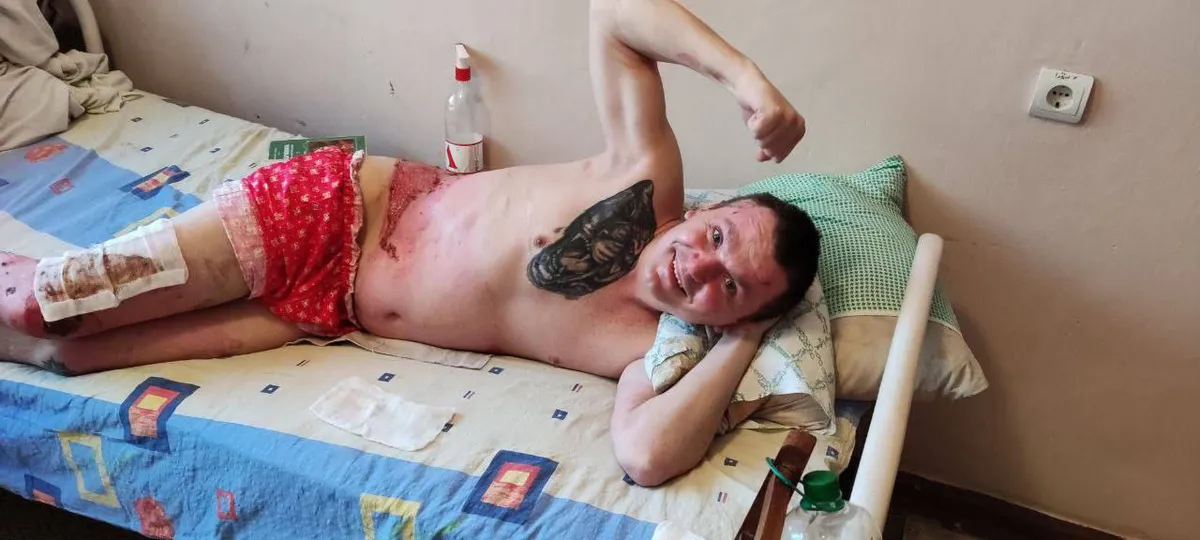 35-летний Юрий Клименко из Мариуполя