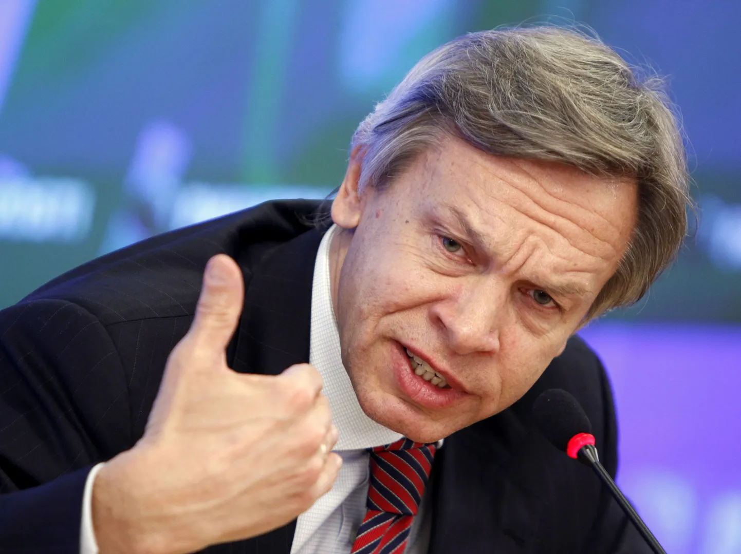 Riigiduuma väliskomisjoni esimees Aleksei Puškov.